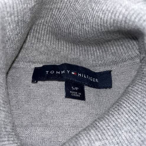 Tommy Hilfiger - Stella Womens Ribbed Trim Light Weight Turtleneck Sweat…