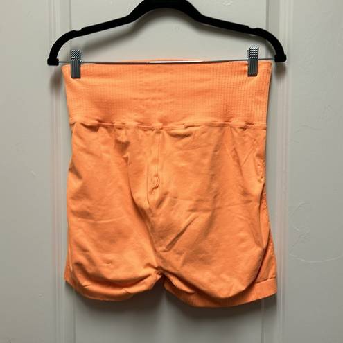 Free People Movement ❤️ FP Movement Good Karma Running Shorts in “Electric Orange” XL