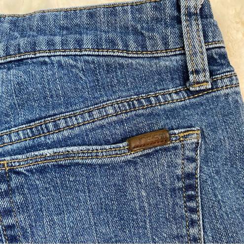 Joe’s Jeans  Womens Denim Size 28 Dark Wash Mid Rise Midi Cuffed Hem Jean Shorts