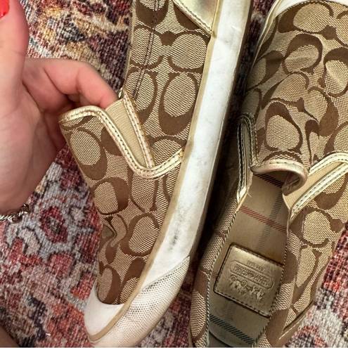 Coach  slip on shoes