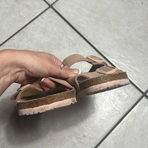 Birkenstock  Arizona Split Light Rose Nubuck/Suede Leather