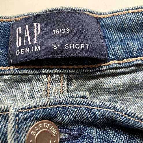 Gap Womens  Jean Shorts Size 16 EUC