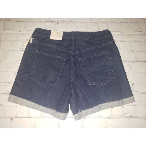 Universal Threads Nwt Universal Thread Women Size 6/28R Vintage Stretch Midi Cuff Dark Wash Shorts