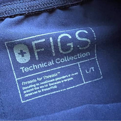 FIGS Livingston Basic Scrub Pants Navy Women’s Size Large Tall