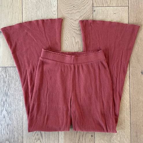 Urban Outfitters Burnt Orange UO Flare Pants