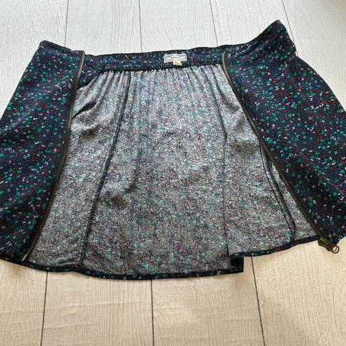 Kirra  Purple Floral Skirt Size Small