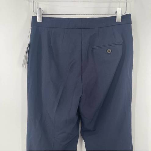 Polo  RALPH LAUREN Wool Dress Pants Wool Blend Navy Blue Size 2 NWT Retail $268