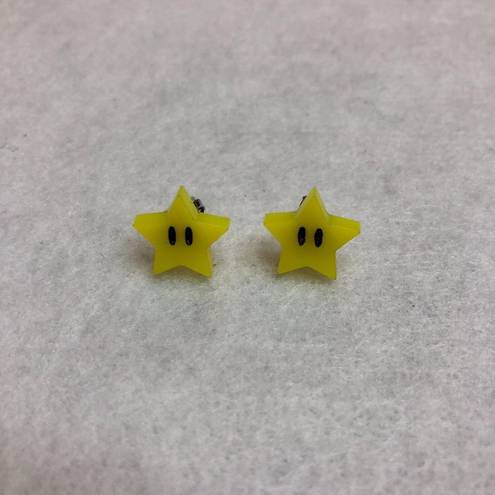 Nintendo Super Mario Star Stud Earrings