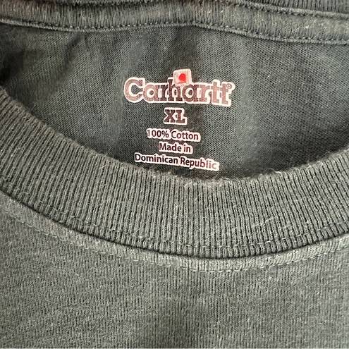 Carhartt Dark Green Logo T-Shirt