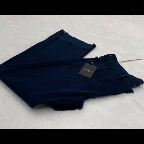 DKNY  Flare-leg Stair-step Jeans Dark blue NWT