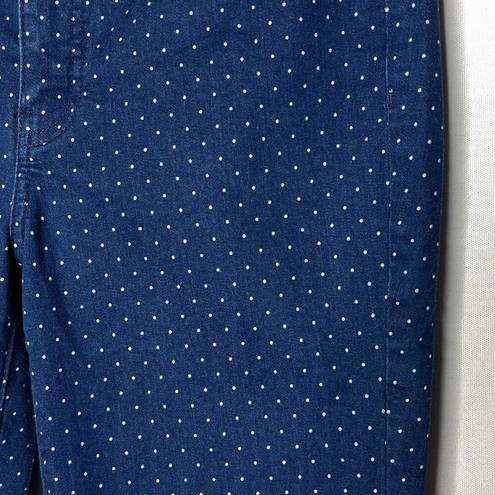 Talbots  Polka Dot Flawless Slim Ankle Jeans - 6P (6 Petite)