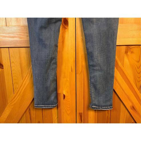 Authentic American Heritage So  Jeans 9 Blue High Rise Ankle Jegging (3274)