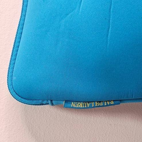 Polo  Ralph Lauren Blue Neoprene Crossbody/laptop Bag