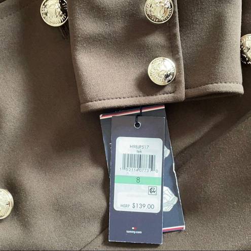 Tommy Hilfiger NWT  Ponte Military Jacket