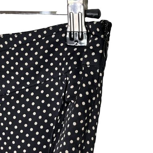 Capulet  Teresa Pants Black Polka Dot Micro Dot Women’s Size Small