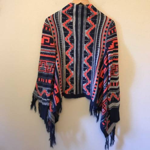 belle du jour  Southwest Pattern Boho Cardigan XL