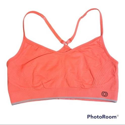 Balance Collection The  Coral Racerback Sports Bra Size Small