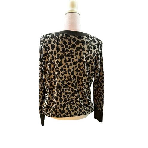 Isaac Mizrahi  Animal print sweater