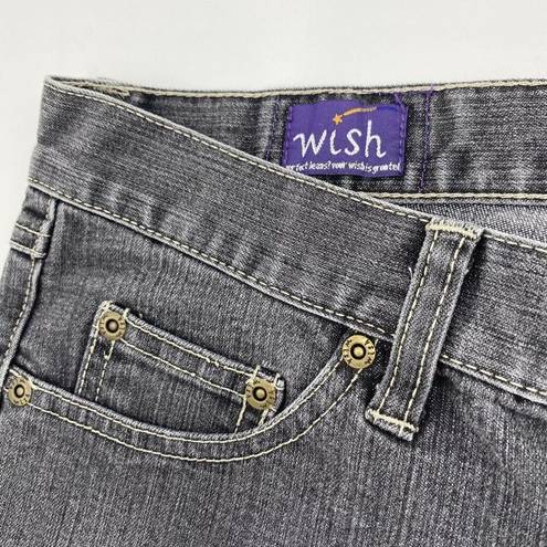 Wish  Perfect Jeans Size 5 High Rise Black Festival