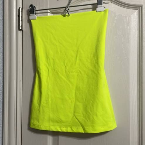 Susana Monaco  Neon Yellow Core Tube Top