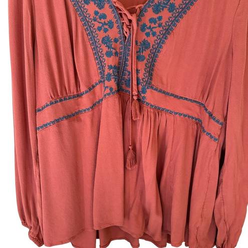 Torrid Boho Fall Style Flowy Blouse - Size 1