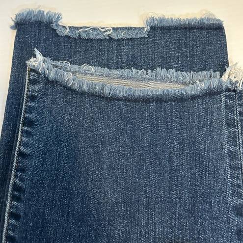 Good American  Good Straight Medium Wash Denim Jeans, Size 15/33