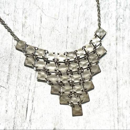 American Eagle  Outfitters silver tone statement necklace