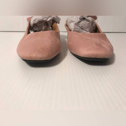 Comfort view sling back casual shoes faux suede pink women size 8