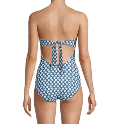 Tommy Hilfiger  Blue Floral One Piece Swimsuit 14 NEW Retails $118