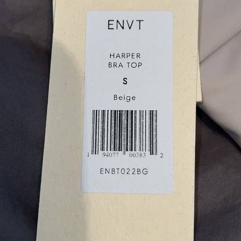 Harper ENAVANT  RACERBACK SEAMLESS BRA ACTIVEWEAR TOP BEIGE WOMEN SIZE SMALL NEW