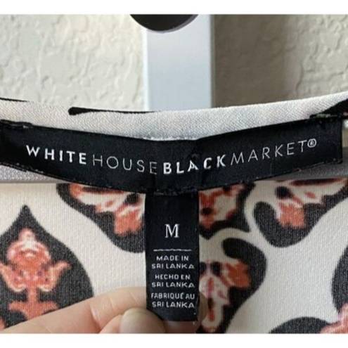 White House | Black Market 👗 WHBM Multicolor Sleeveless Maxi Dress | Size M | EUC | Effortlessly Stylish‎