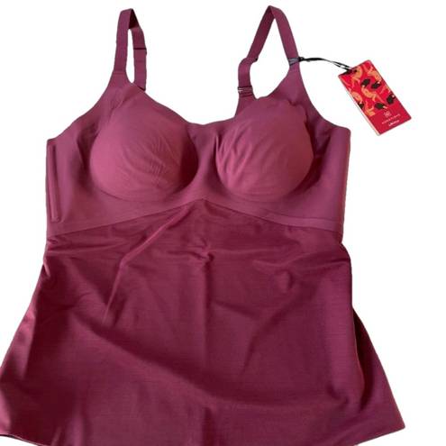 Mulberry Honeylove Sculptwear LiftWear Tank - Size XL - Color 