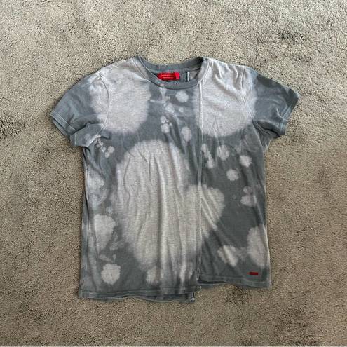 n:philanthropy  Tie Dye Washed Grey Soft Distressed T Shirt Size XS