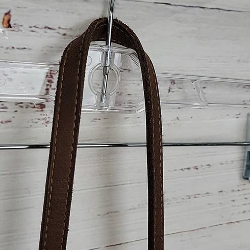 Krass&co Vintage G. H. Bass &  Brown Genuine Leather Mini Crossbody Bag Women's Purse