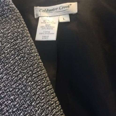 Coldwater Creek Ladies  lined blazer large