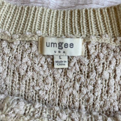 Umgee  Popcorn Chunky Oversize Sweater Size L