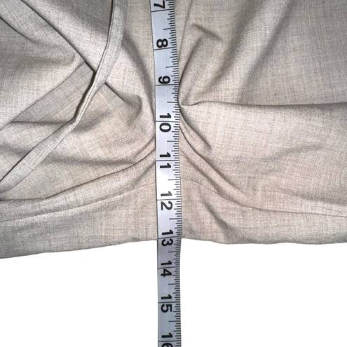 Elizabeth and James  Wide Leg Drawstring Waist Pants in Oatmeal Heather MEDIUM