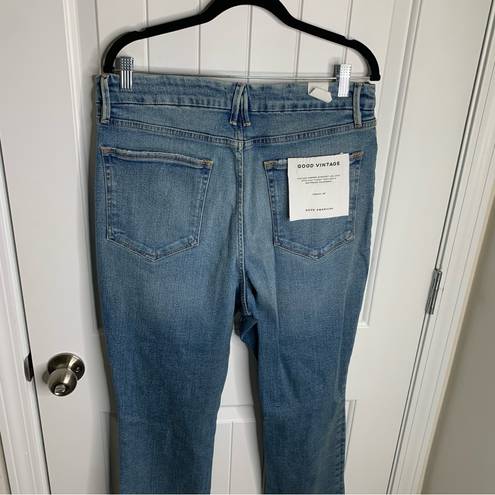 Good American  Good Vintage distressed straight leg jeans size 15