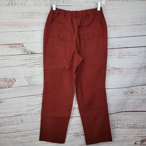 Free People Movement  Garnet Red Voyage High-Rise Cargo Women's Pants Size Small