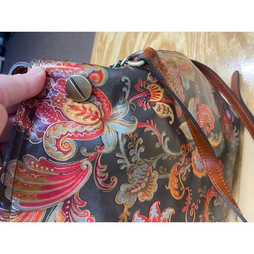 Patricia Nash  Lidney Slouchy Satchel
Vintage Italian Floral Paisley NEW