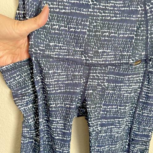 Harper Cleo  Leggings Womens Size Small Seasonless Forte Blue High Waisted Pants