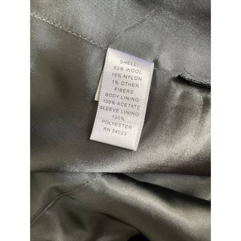 Banana Republic  Grey Wool Blend Peacoat Women’s Jacket Lined Size L