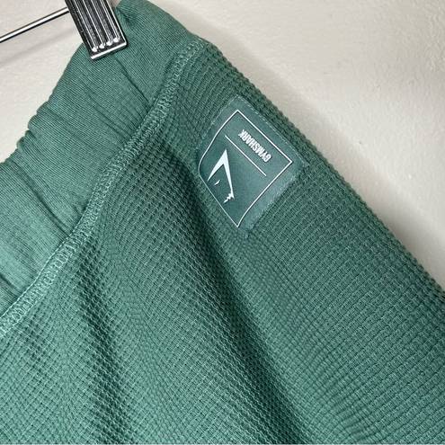 Gymshark  Green Waffle Knit Shorts Size XXL