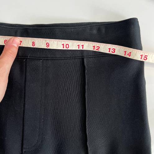 Spanx  Black High Waist Flare Pull On Stretch Pants Size Small Perfect Pants