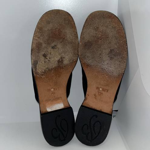 Brighton  BLack Slip On Mules Slipper Style Shoes HOLLY Women’s 6.5