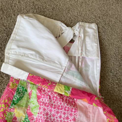 Lilly Pulitzer Franco Patchwork Strapless Mini Dress