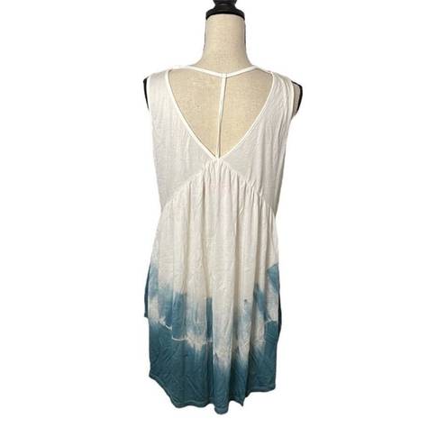 Mittoshop Boutique Ombré Tie Dye Sleeveless Summer Beach Bikini Cover Up Dress size Medium