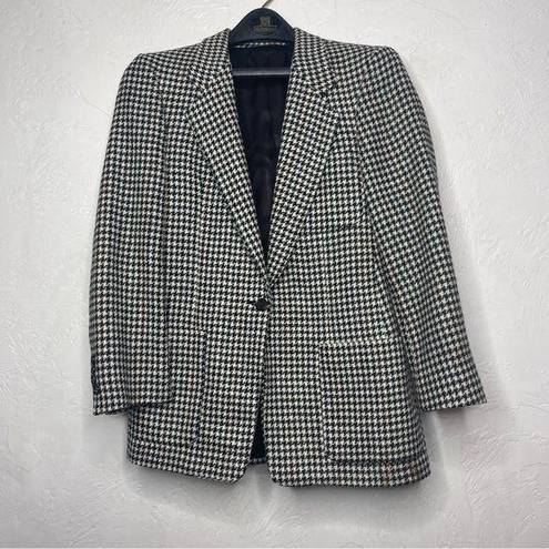 Houndstooth Austin Reed  Wool Blazer Size 8