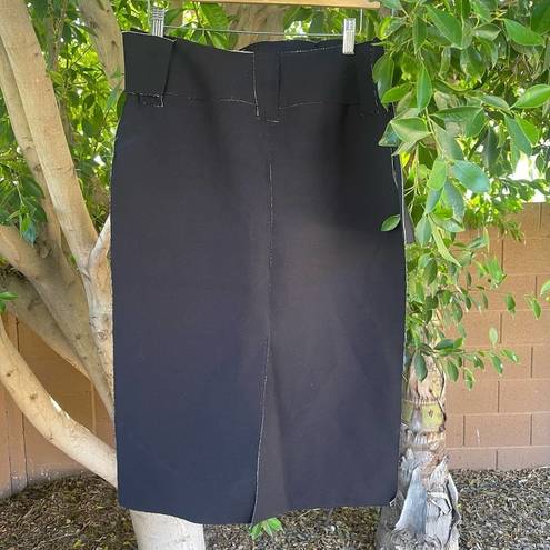 The Row Front Shop Skirt Womens Large Black White Cyberpunk Maxi Belted