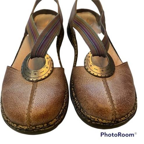 Daisy Rieker Antistress  Medallion Beige Flat Sandals US 6